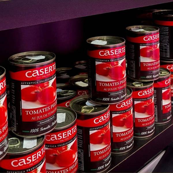 Nos conserves Caserta Tomates Pelées : la passion de la qualité à la Boucherie Peritore